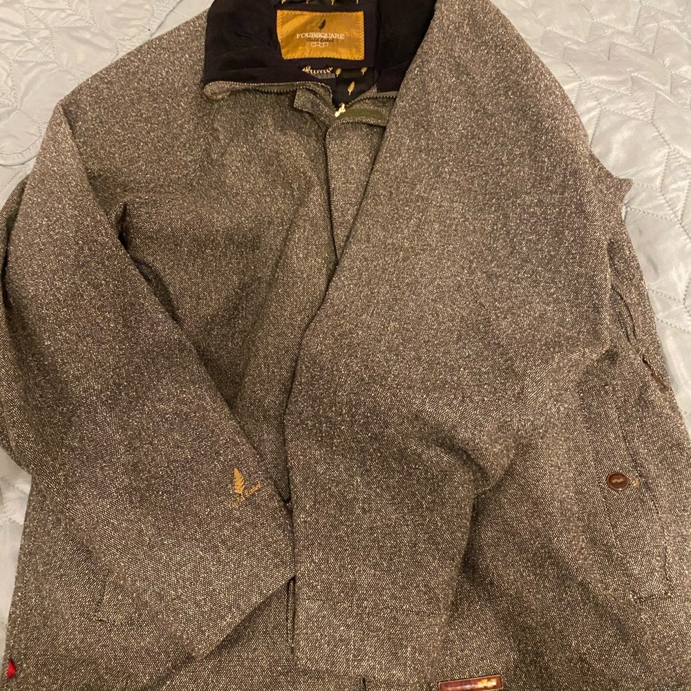 Men's Gray Wool Jacket